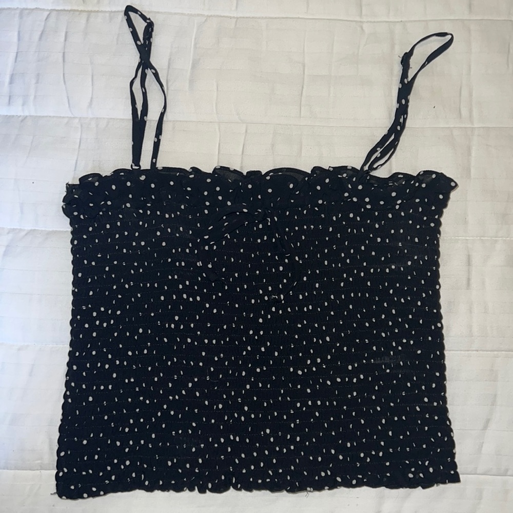 Reformation Smocked Tube Top